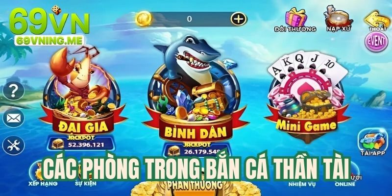 Điểm danh các hạng phòng cơ bản trong game