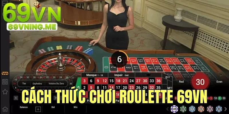 Cách thức tham gia chơi game Roulette 69vn chuẩn chỉnh