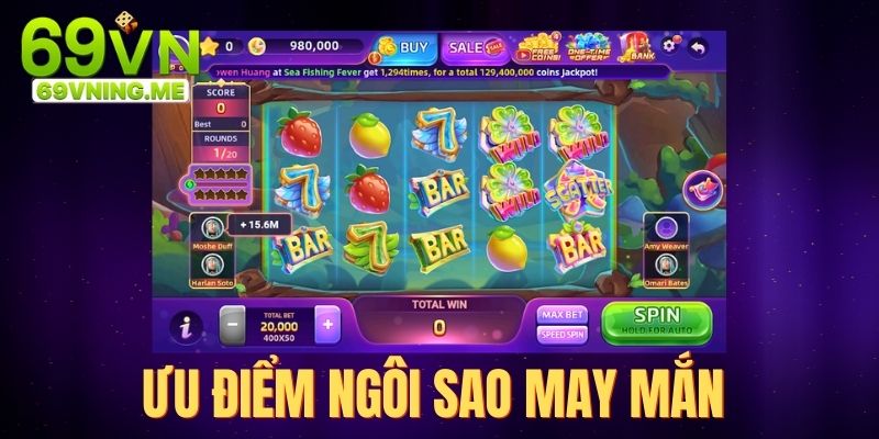 Ưu điểm nổi bật của Lucky Star hấp dẫn thành viên truy cập